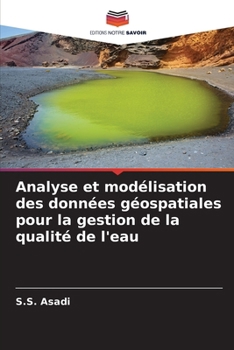 Paperback Analyse et modélisation des données géospatiales pour la gestion de la qualité de l'eau [French] Book