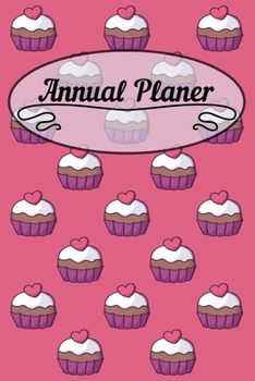 Annual Planer: 6x9 Flower Calendar Or Weekly Planner - Appointment Planner Gift Idea And Unique Gift for Women, Wife and Daughter.