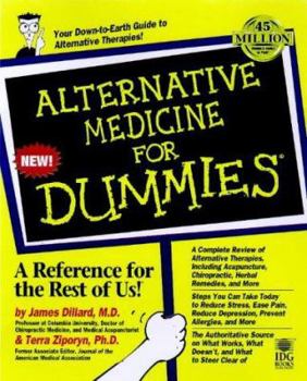 Paperback Alternative Medicine for Dummies Book