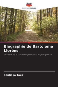 Paperback Biographie de Bartolomé Lloréns [French] Book