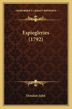 Paperback Espiegleries (1792) [French] Book