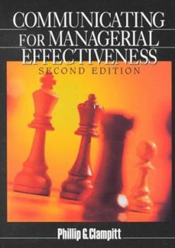 Paperback Communicating for Managerial Effectiveness Book