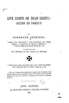 Paperback Live Lights or Dead Lights, Altar or Table Book
