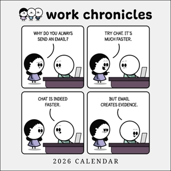 Calendar Work Chronicles 2026 Wall Calendar Book