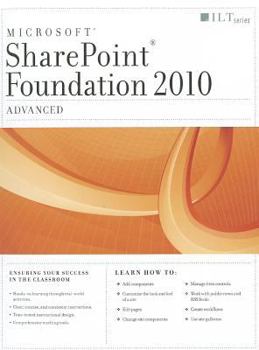 Paperback Sharepoint Foundation 2010: Advanced Book