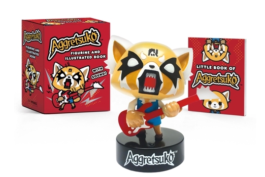 Paperback Aggretsuko Figurine and Illustrated Book: With Sound! Book