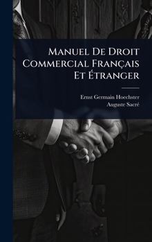 Hardcover Manuel De Droit Commercial Français Et Ãtranger [French] Book