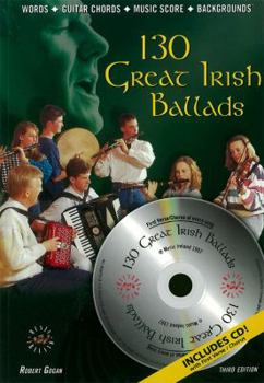 Paperback 130 Great Irish Ballads Book