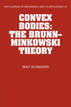 Paperback Convex Bodies: The Brunn-Minkowski Theory Book