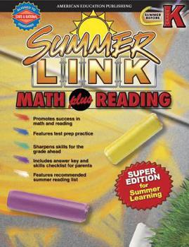 Paperback Math plus Reading, Grades PK - K (Summer Link) Book
