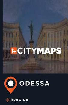 Paperback City Maps Odessa Ukraine Book