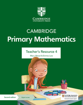 Paperback Cambridge Primary Mathematics Teacher's Resource 4 with Digital Access Book