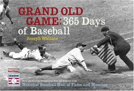 Hardcover Grand Old Game: 365 Days of Baseball Book