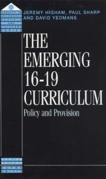 Paperback The Emerging 16-19 Curriculum Book