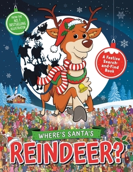 Paperback Where's Santa's Reindeer?: A Festive Search Book