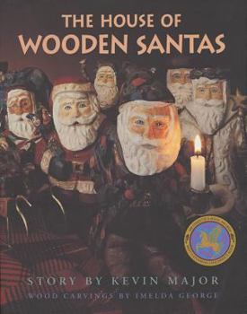 Hardcover The House of Wooden Santas Book