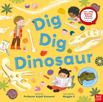 Hardcover Dig, Dig, Dinosaur Book