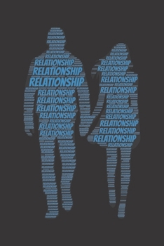 Relationship: Notebook, Journal | Lined Paper | 120 Pages DIN A5 (6 x 9") | Notes, Drawings, Planer, Diary, Organization | Word Cloud Present