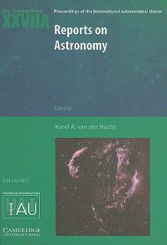 Hardcover Reports on Astronomy Book