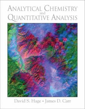 Hardcover Analytical Chemistry and Quantitative Analysis Book