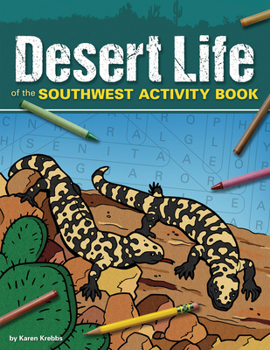 Paperback Desert Life of the Southwest Activity Book