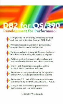 Hardcover DB2 for OS/390 Development for Performance: Volume II Book