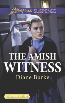 Mass Market Paperback The Amish Witness [Large Print] Book