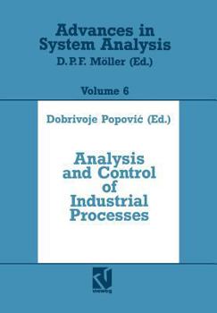 Paperback Analysis and Control of Industrial Processes Book