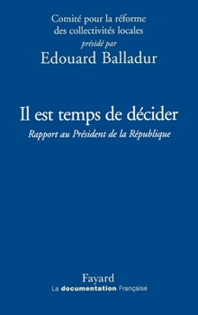 Paperback Il est temps de décider [French] Book