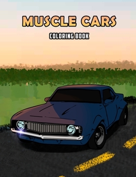 Paperback Muscle Cars Coloring Book