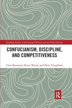 Paperback Confucianism, Discipline, and Competitiveness Book