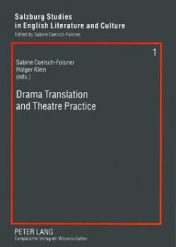 Paperback Drama Translation and Theatre Practice Book