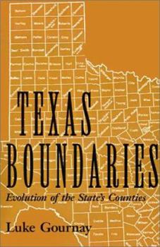 Paperback Texas Boundaries: Evolution of the State's Counties Volume 59 Book