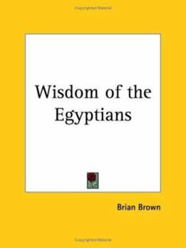 Paperback Wisdom of the Egyptians Book