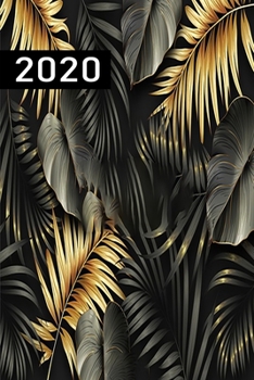 Paperback 2020: Agenda 2020 / Calendrier pour 2020 avec les jours de la semaine et la date [French] Book