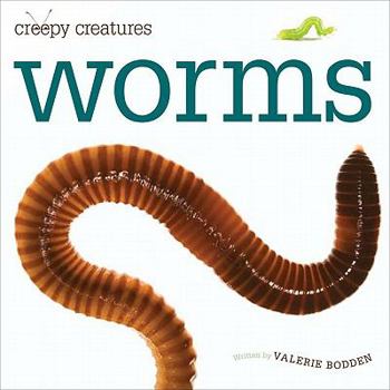 Paperback Creepy Creatures: Worms Book