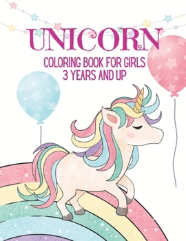Paperback Unicorn: Coloring book for girls 3 years and up Book