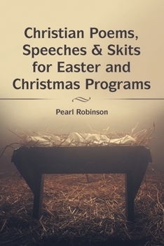 Paperback Christian Poems, Speeches & Skits for Easter and Christmas Programs Book