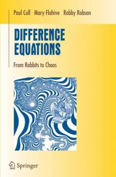 Paperback Difference Equations: From Rabbits to Chaos Book