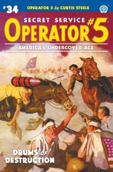 Paperback Operator 5 #34: Drums of Destruction Book