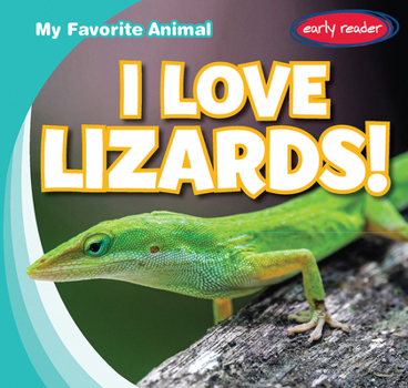 Paperback I Love Lizards! Book