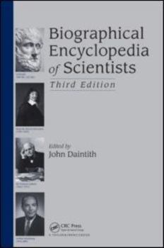 Hardcover Biographical Encyclopedia of Scientists Book