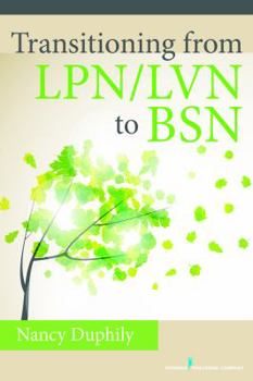 Paperback Transitioning From LPN/LVN to BSN Book