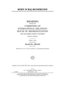 Review of Iraq reconstruction