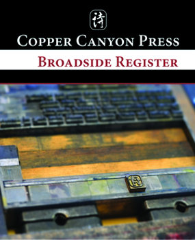 Paperback Broadside Register Book