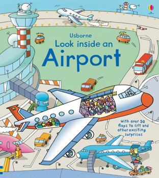 Look Inside an Airport - Book  of the Usborne Look Inside