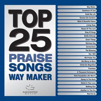 Music - CD Top 25 Praise Songs - Way Maker (2 CD) Book