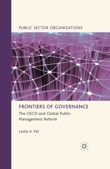 Paperback Frontiers of Governance: The OECD and Global Public Management Reform Book