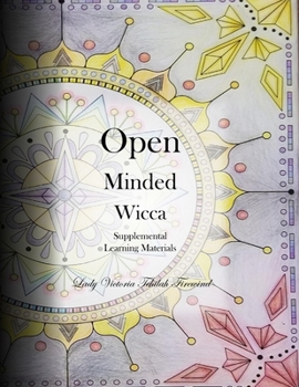 Paperback Open Minded Wicca: Supplemental Learning Materials Book