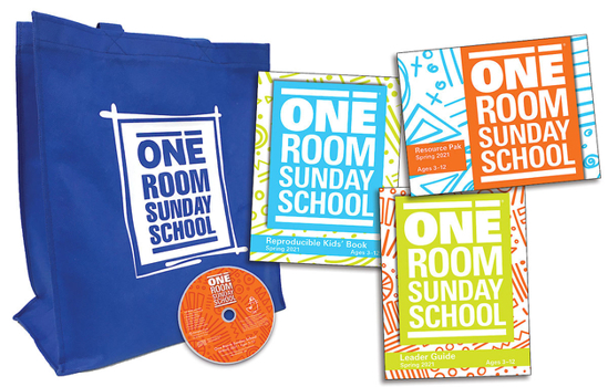 Paperback One Room Sunday School Kit Spring 2021 Book